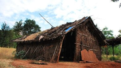 hut, hutment, poor